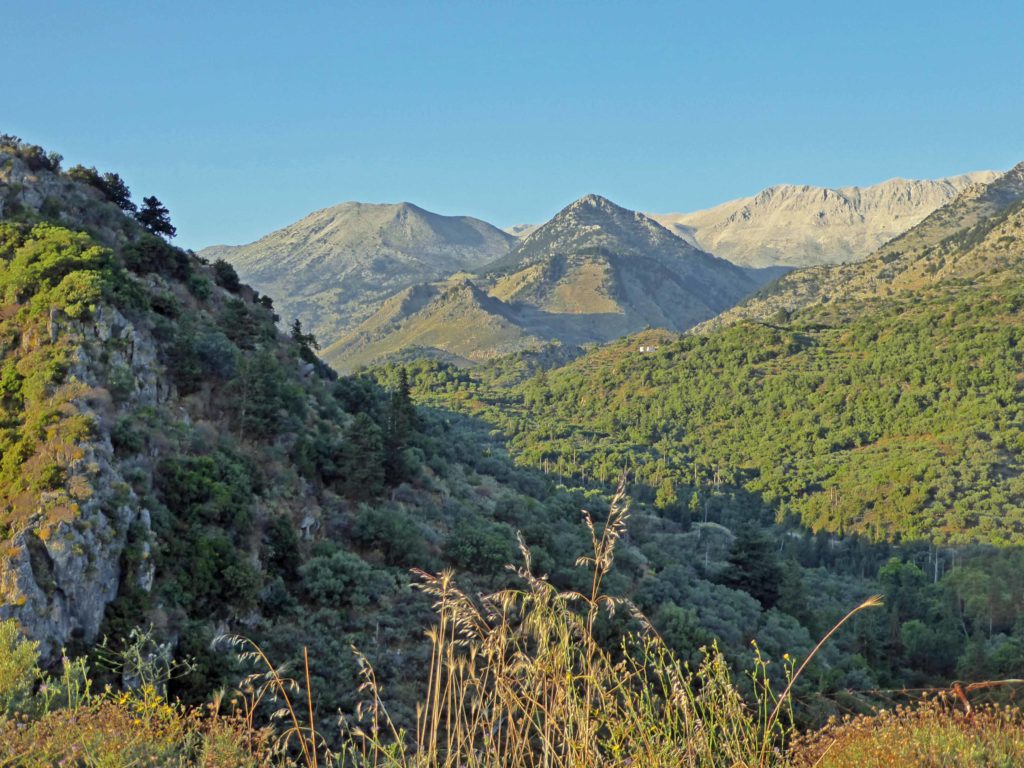 The embrace of the mountains - part of a holiday in the heart of Crete